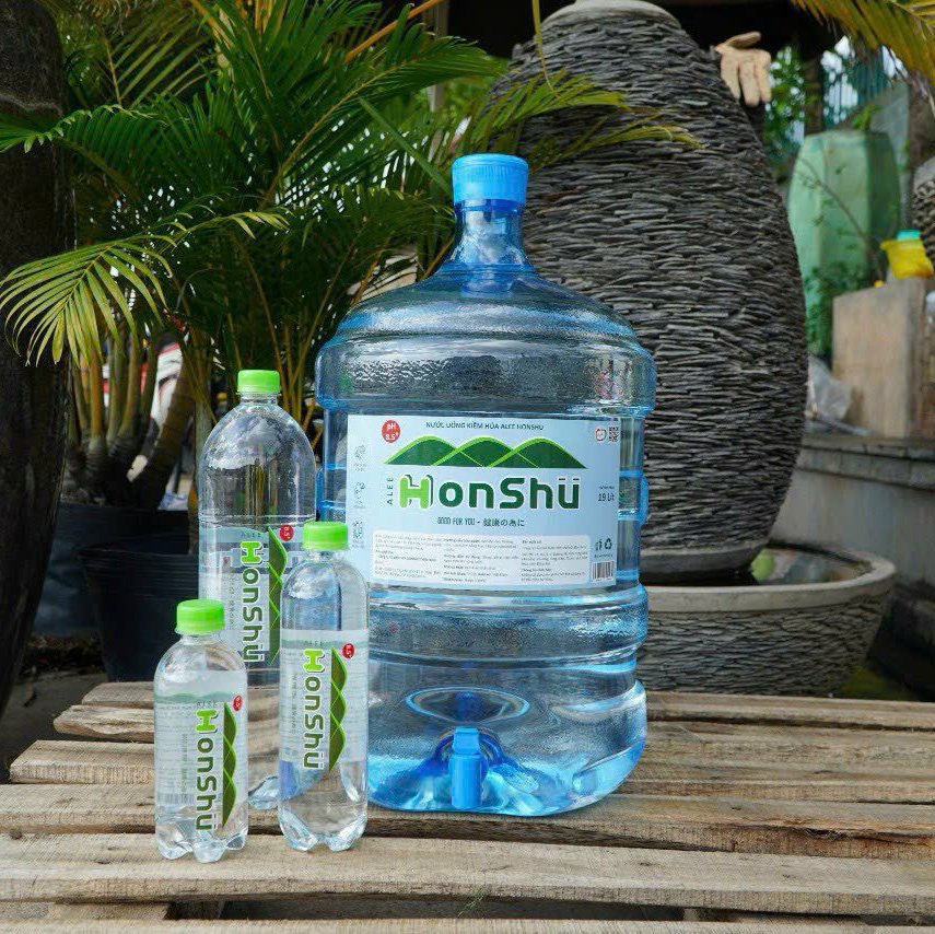 Nước kiềm Honshu 1,5 lít – thùng 12 chai